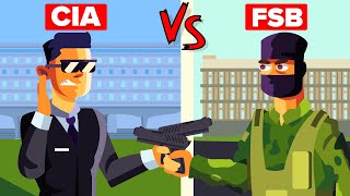 USA’s CIA vs Russia’s FSB  Who has the Most Elite Spy Agency [upl. by Nottirb]