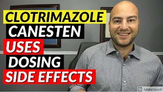 Clotrimazole Canesten  Uses Dosing Side Effects  Pharmacist Review [upl. by Otilopih]