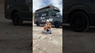 Mit dem Camper am Strand stehen🚐 dänemark vanlife shorts [upl. by Haleigh]