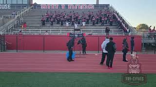 2022 TriCities High School Marching Band  MarchIn  vs Mays High School [upl. by Eshman]