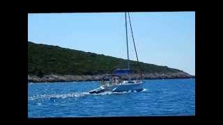 Sailing Adriatic Sea Croatia June 2014 Sunsail Flotilla Hvar 2014 [upl. by Chemush]