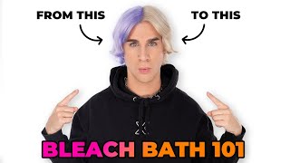 Hairdressers Guide To Doing A Bleach Bath At Home [upl. by Myrah]