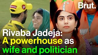 Rivaba Jadeja A powerhouse as wife and politician  Ravindra Jadeja [upl. by Nevur]