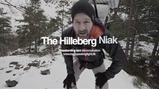 Hilleberg Niak tent Demonstration [upl. by Hermine525]