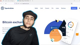 شرح طلب بطاقة فيزا كارد سبيكتروكوين تدعم جميع الدول العربية Spectrocoin [upl. by Agueda87]