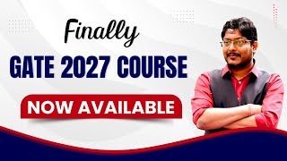 Finally GATE 2027 Course NOW AVAILABLE  umeshdhande gateacademy [upl. by Kcaz244]