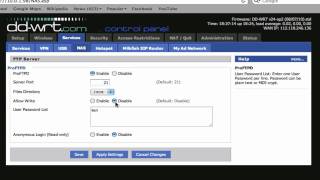 DDWRT USB sharing and proftpD [upl. by Bobseine]