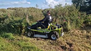 Grillo Climber 10 27 AWD demo test i hyben amp brak [upl. by Asilaj337]