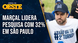 Pesquisa mostra Pablo Marçal liderando corrida eleitoral em São Paulo [upl. by Bascomb]