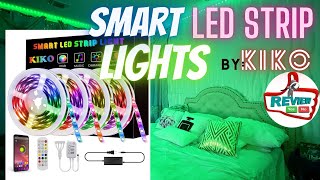 How to Install and Use quotSmart LED Strip Light by Kikoquot [upl. by Hayyim680]