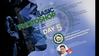 BASIC PHOTOSHOP DAY 5  SEED TRAINING CENTER [upl. by Ancier]