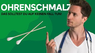 Ohrenschmalz entfernen – so solltest du deine Ohren reinigen  AOK [upl. by Wallraff]