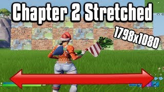 Using Stretched Resolution In Fortnite Chapter 2  Best Custom Resolution [upl. by Andre]