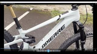 Lapierre eZesty AM LTD in Moon White ebike emtb [upl. by Shirline725]