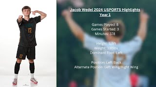 Jacob Wedel USPORTS Highlights wUNBC 1st year [upl. by Nuhsed]