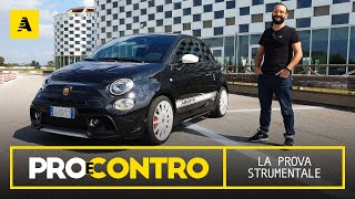 ABARTH 695 esseesse  PRO e CONTRO  RECENSIONE STRUMENTALE [upl. by Ettenajna498]