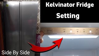 Kelvinator side by side refrigerator demo [upl. by Shaver]