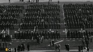 JFK tribute 1963 ArmyNavy football game honored assassinated president [upl. by Imre]