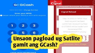 How to Load Satlite using Gcash Updated 2022Anphid TvBisaya Version [upl. by Yereffej]