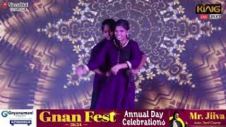 naan pogiren mele mele Song  Dance Performance  Gnan Fest 2K24 Annual Day Celebration atGnyanamani [upl. by Adiehsar470]