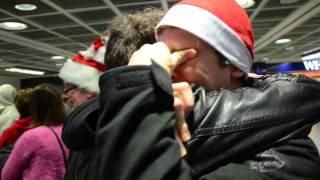 Dublin Airport Emotional Arrival  Foil Arms and Hog [upl. by Odnalor]