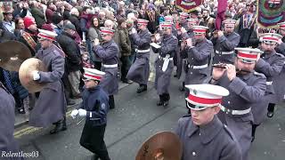 Dungiven Crown Defenders No3  ABOD quotShutting The Gatesquot Parade 031222 4K [upl. by Assille315]