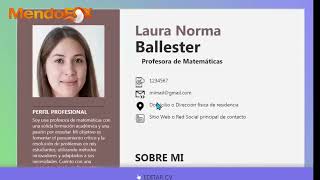 Guía Crear CV  App Generador CV en PDF GRATIS [upl. by Leribag57]