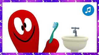 🦷 Toothbrush Jazz  The BEST Pocoyo Songs  Animaj Kids [upl. by Notsecnirp]