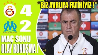 Galatasaray 42 Marsilya Maç Özeti  Fatih Terim [upl. by Gudrin]