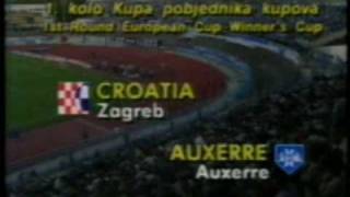 dinamo zagreb  auxerre 31 1994mp4 [upl. by Fania]