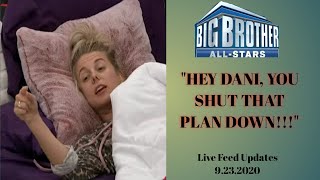 Big Brother 22 All Stars  Live Feed Spoilers  Nicole tells Dani to Shut Davonnes plan down  BB22 [upl. by Nodnar]