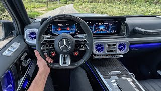 NEW 2025 Mercedes G63 AMG FACELIFT POV Drive V8 SOUND Interior Exterior Review 4K [upl. by Cai446]