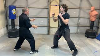 KENPO Green Belt Freestyle Techniques Part 2  Jamie Seabrook [upl. by Jacobo]