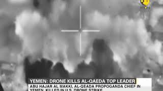 Drone kills AlQaeda top leader in Yemen [upl. by Hajidak]