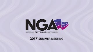 NGA 2017 SUMMER MEETING — Press Conference with Prime Minister of Canada Justin Trudeau [upl. by Bussy]