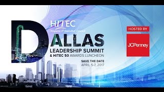 Save The Date  HITEC 2017 Dallas Leadership Summit April 57 2017 [upl. by Ettelocin]