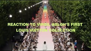 Here’s What Fashion Insiders Think of Virgil Abloh’s Louis Vuitton Debut [upl. by Llehsram]