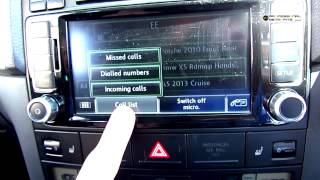 Kufatec fiscon for 2008 4X4 VW Touareg bluetooth phone kit [upl. by Alaikim]