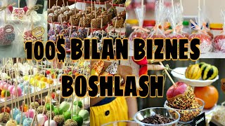 100 BILAN BIZNES BOSHLASH [upl. by Ayotna628]