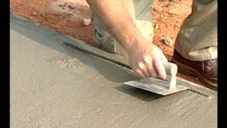 Edging Trowels Finishing Tools Video—ConcreteNetworkcom [upl. by Nedaj]