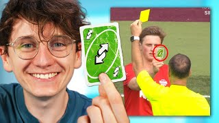 I got Max Foshs Football UNO Reverse Card [upl. by Rahmann]