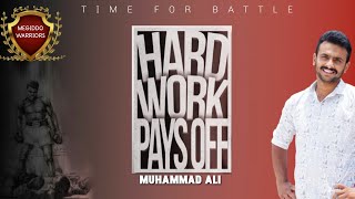 Hard work pays off  Muhammad Ali  Time for Battle  Megiddo Warriors [upl. by Yedok]