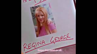 regina george edit  world burn [upl. by Aikemet]