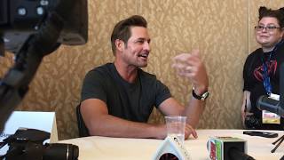 HNS Interviews Josh Holloway from Colony at Comic Con 2017 [upl. by Auod418]