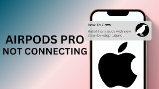 How To Fix AirPods Pro Not Connecting To iPhone [upl. by Ahsilat]