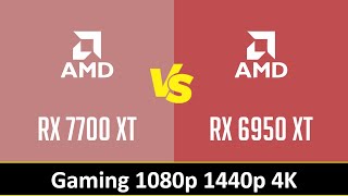 RX 7700 XT vs RX 6950 XT [upl. by Kissel270]