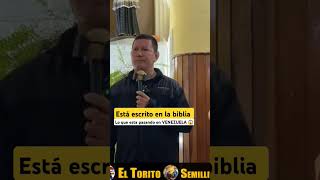 Está profetisado en la BIBLIA los que Está pasando en Venezuela PADRE LUIS TORO eltorito [upl. by Isdnil]