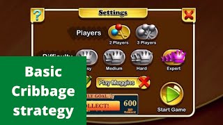 Cribbage strategy tips and game walkthrough [upl. by Alayne]