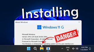 Installing Windows 11 Government Edition NEVER Try This at Home 😱 [upl. by Alasteir441]