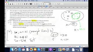 Hypothesis Testing TwoTailed Mean [upl. by Nylidam]